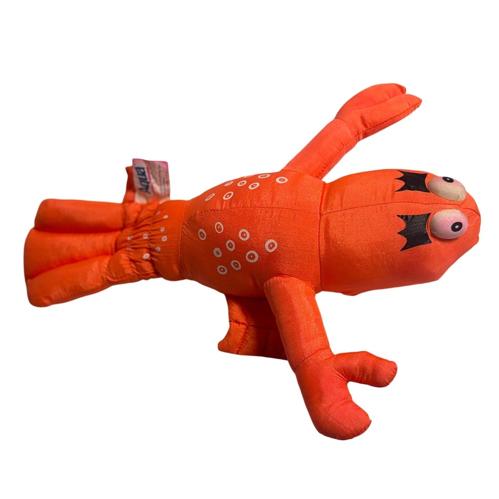 VTG Aqua Leisure Lobster Plush‎ Orange Stuffed Animal Toy Marine Sea Creature